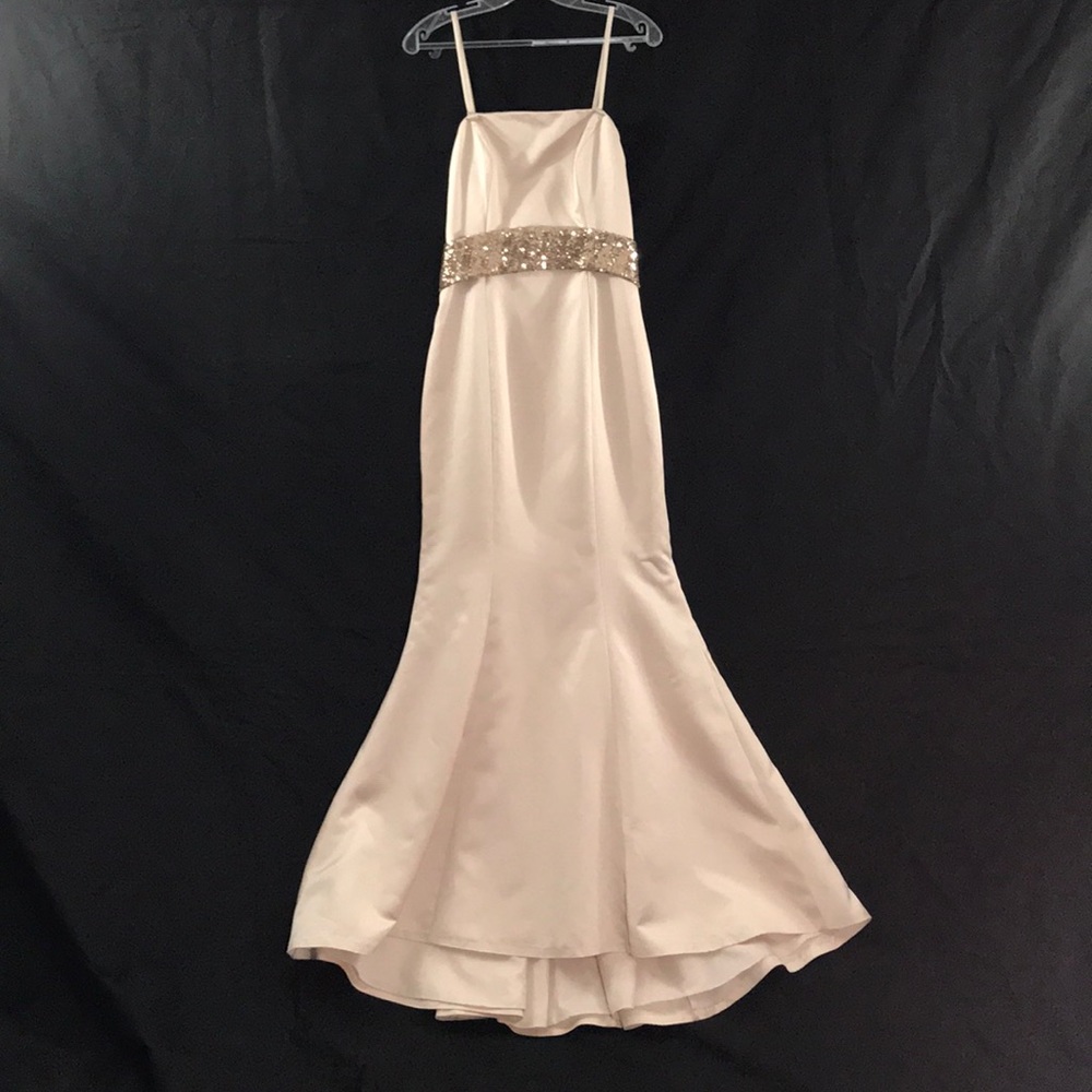 Da Vinci Ivory Mermaid Gown